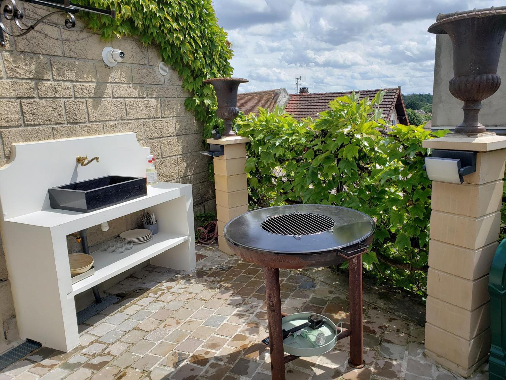 Villa L'Estampe à Auvers-sur-Oise Extérieur photo